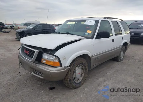 2000 GMC Jimmy Sle из США, поврежденный, VIN 1GKCS13W6Y2291895